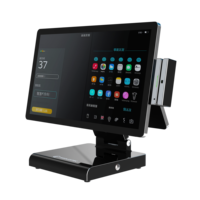 Terminal de point de vente WEDLEYTEC P883 15,6 pouces Android 11 8G/64G Écran tactile capacitif 10 points 1366x768 Système de caisse enregistreuse