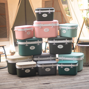 กล่องเก็บความเย็นแบบแข็ง PE ขนาด 40Qt 25L ผลิตตามสั่ง ขายส่ง เก็บน้ำแข็งได้นาน 3 วัน สำหรับเก็บอาหาร แคมป์ปิ้ง ตกปลา - Product Image 1