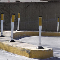 Cônes de circulation poteau d'avertissement poteaux délinéateur poteau barrière colonne stationnement routier sécurité Base poteau marquage remplissable