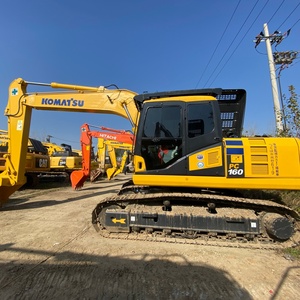 Excavadora Hidráulica Usada Komatsu de 16 Toneladas PC160 de Respuesta Rápida y Alta Calidad para Construcción y Paisajismo en Japón, en Venta - Product Image 1
