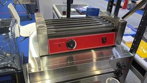 Vente directe d'usine de grills à hot-dogs en acier inoxydable très vendus, inscription sur la vitrine Hot Dog - Product Image 2