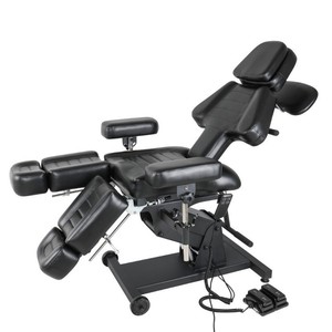 Silla de tatuaje Dongpin, hidráulica y ajustable, cama de belleza para bordado corporal y masajes, modelo 3606 - Product Image 5