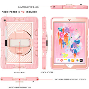 เคสฝาพับซิลิโคนแบบไฮบริดพร้อมสายคล้องไหล่สำหรับ Xiaomi <span class=keywords><strong>Mi</strong></span> Pad 5 /<span class=keywords><strong>PAD5</strong></span> Pro 11" - Product Image 5