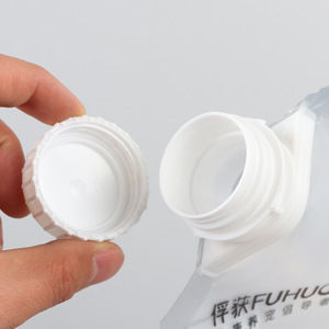 Sachet refermable personnalisable en PE recyclable avec embossage, pour aliments lyophilisés pour animaux, avec buse d'aspiration, semi-transparent, scellable, fabriqué en Chine - Product Image 2