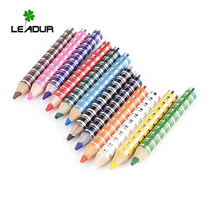 MUESTRAS GRATIS Lápices de Colores Hexagonales de Madera de Tilo Jumbo para Dibujar para Niños, Juego de 12 Lápices de Colores - Product Image 5