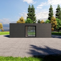 Usine Préfabriqué Conteneur à Plat Préfabriqué Personnalisé Maisons Préfabriquées 3*8m Chambre Simple Pack Plat Maison avec Toilette et Salle de Bains