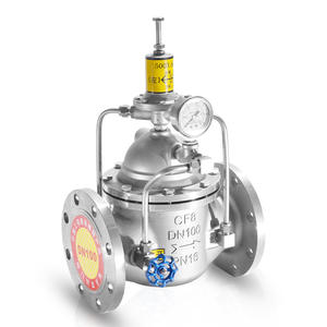 Vanne de décharge de pression 500X, vanne de décharge de pression en acier inoxydable PN16, vanne de régulation et de maintien de pression - Product Image 2