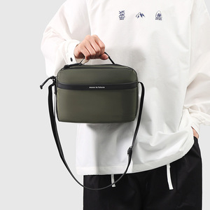 Bolsa de Aseo Oxford para Hombre, con Cierre de Cremallera, Diseño Geométrico, Impermeable, para Gimnasio y Baño - Product Image 6