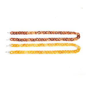 Collier en acétate acrylique à la mode <span class=keywords><strong>2022</strong></span>, grand bijou plat, <span class=keywords><strong>chaîne</strong></span> de <span class=keywords><strong>lunettes</strong></span> de soleil, pour <span class=keywords><strong>lunettes</strong></span> - Product Image 3