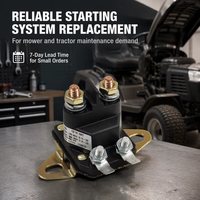 Mini relais solénoïde de démarrage 12V de remplacement pour tondeuse autoportée et tracteur