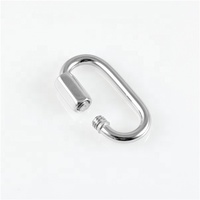 Fermoirs en acier inoxydable pour la fabrication de bijoux, accessoires de bijouterie, boucle d'escalade, mousqueton