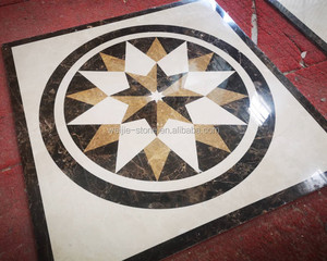 <span class=keywords><strong>Piastrelle</strong></span> per Pavimenti in Marmo con Motivo Floreale a Getto d'Acqua Economiche - Product Image 1