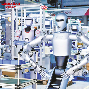 Robot Humanoide Multifuncional con Ruedas, Robot Inteligente Tipo Humano para Uso Público - Product Image 3