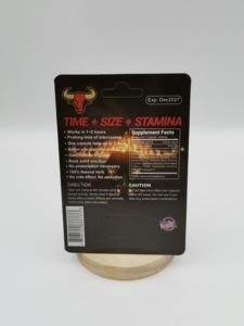 Cápsula Herbal Semanal Raging Bull 15000, Mezcla de Extracto de Rosa Cherokee y Dong Quai para Energía Masculina Durante Todo el Día - Product Image 4