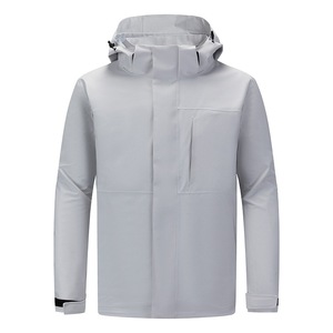 เสื้อแจ็คเก็ตกันลมบุขนแกะสำหรับผู้ชายแบบ 3 in 1 พร้อมซับในสำหรับชุดทำงานฤดูหนาว - Product Image 1