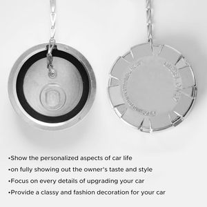 Tapa del tanque de combustible diésel 3 en 1/2 pulgadas sin bloqueo, sólida, para camiones Kenworth - Product Image 5