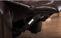 Canapé de salon en cuir PU, fauteuil confortable, canapés inclinables pour un usage domestique