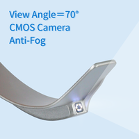 Videolaryngoscopes portables, laryngoscopes pour intubation, laryngoscope d'anesthésie, écran tactile, médecins, ensemble de 3 lames, néonatal