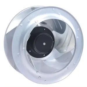 TNNTNN 355mm en alliage d'aluminium DC 24V 48V BLDC 0 ~ 10V PWM DC ventilateur centrifuge ventilateur turbine ventilateur radial