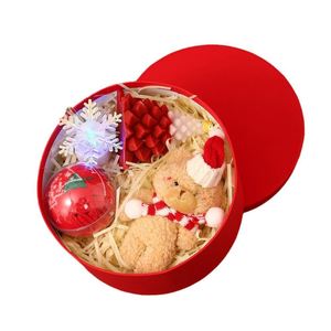 Eco-friendly Cotton Printed Christmas Gift Set Creative Cartoon Dolls Gloves <b>Socks</b> Gift <b>Box</b> with Thermal Transfer Printing - Product Image 5