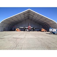 Carpa de Almacenamiento Exterior de Aluminio para Helicópteros de Alta Calidad, Toldo de PVC de 850g en Venta