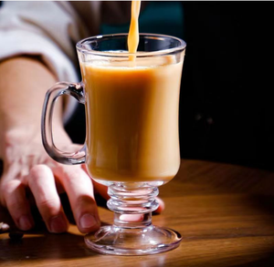 En stock : <span class=keywords><strong>Verre</strong></span> créatif pour <span class=keywords><strong>Irish</strong></span> <span class=keywords><strong>Coffee</strong></span> avec poignée, pour boissons froides, jus, desserts et crème glacée, à paroi épaisse, usage domestique - Product Image 1