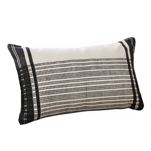 Luxury Boho Stripe Pillow Cover Living Room Home Decor Customize Designer Boho Pillow From INDIAN TEXTILES H/L - Product Image 1