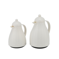 Arabe Dallah nouveauté corps en plastique rose verre recharge flacon à vide haute qualité isolé thermos flacon bouilloire cafetière
