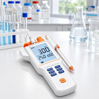 BIOSTELLAR EC310F Portable Conductivity Meter 0.000μS/cm-500mS/cm IP65 Waterproof EC Tester with TDS Salinity Resistivity