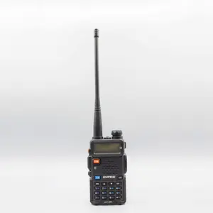 Baofeng Dual-Frequenz-BF-UV5R-Walkie-Talkie-Funkgerät 136-174 400-520mHZ tragbarer Transceiver mit freiem Mobil teil