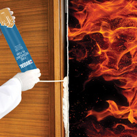 Mousse polyuréthane blanche ignifuge B1 à facteur d'isolation supérieur pour portes, fenêtres, menuiserie et construction