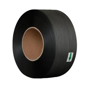 Fully Automatic Machine Grade Black Color Polypropylene Strap Pallet Strapping PP Packing Belt