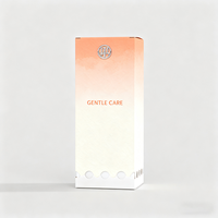 Boîte cosmétique en papier gaufré personnalisé écologique avec logo pour kits de maquillage et de soins de la peau