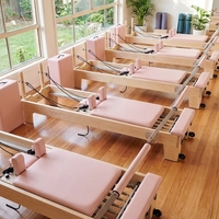 Tmax Hochwertiger Geräuscharmer Pilates Reformer CE ISO Ahornholz OEM/ODM Cama De Pilates Deutsche Federn Pilates-Maschine zum Verkauf