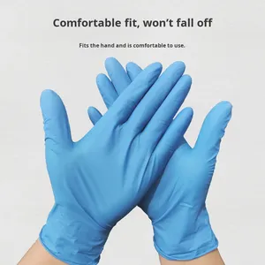 Gants jetables en nitrile sans poudre de qualité alimentaire pour la restauration, la cuisine, le laboratoire et l'usage industriel - Product Image 3