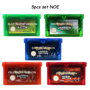 Carte à collectionner universelle espagnole, anglaise, allemande et italienne pour jeux vidéo <span class=keywords><strong>GBA</strong></span> Emerald - Product Image 3