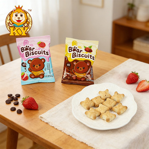 थोक कस्टम कार्टून भालू के आकार के बिस्किट कुकीज़ के साथ भरा हुआ - Product Image 2