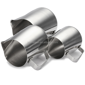 <span class=keywords><strong>Pichet</strong></span> à mousser le <span class=keywords><strong>lait</strong></span>, Tasse à mousseur à <span class=keywords><strong>lait</strong></span> en acier inoxydable, <span class=keywords><strong>Pichet</strong></span> à vapeur pour expresso - Product Image 3