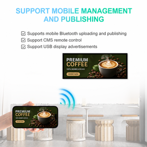 Custom WiFi <b>Wall</b> Mounted Android Digital Signage Media Player LCD <b>Display</b> Ultra Wide Screen Shopping Mall Cloud-Based CD231F3Z-0 - Product Image 5