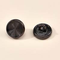Boutons-pression lavables plaqués métal avec motifs diamant et cœur pour polos et vestes pour hommes - Alliage de zinc carré personnalisé