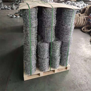 Valla de alambre de púas de bajo precio más vendido, alambre de hierro galvanizado de importación, alambre de púas de seguridad, precio de alambre de púas por rollo - Product Image 4