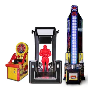 Factory Customize Popular Electronic Coin Operated Arcade Punching Machines Boxing Games For Sale