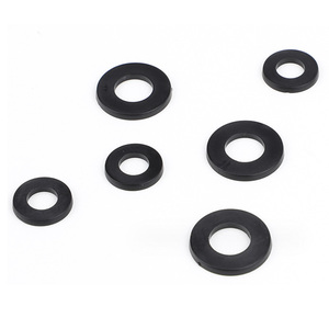 Arandela plana de nailon negro, arandela plana redonda de plástico, arandela de plástico negro M6, alta calidad, Blanco, Negro, 2 <span class=keywords><strong>Mm</strong></span>, 125 Din - Product Image 2