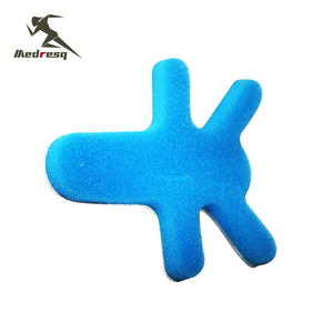Medresq Attelle médicale de doigt en alliage d'aluminium rembourrée en mousse pour les premiers soins Attelle de pouce pour stabilisation des doigts cassés et blessés - Product Image 4