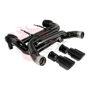 Vortex Ceramic Coated Exhaust for McLaren 720S Stainless Steel Straight Pipe Catback Downpipe Full Kit - Product Image 3