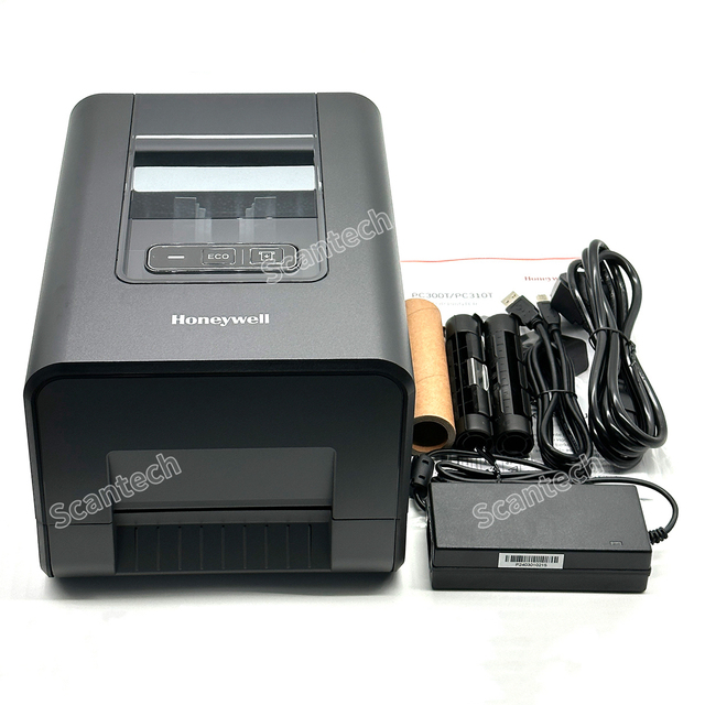 New Original Honey Well PC300T 4-Inch Desktop Direct Thermal Transfer Barcode Label Printer 203dpi 300dpi USB
