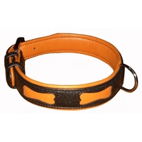Kalung Anjing Kulit Asli Mewah Desainer, Pola Tulang Inovatif, Empuk, Berpaku Rivet, Personalisasi, Ramah Lingkungan