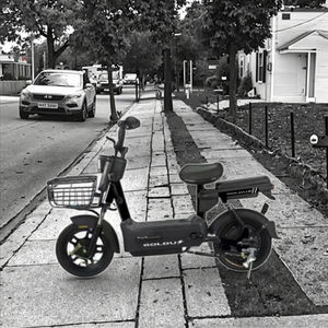 350W Pedal-Assisted Road Elektro fahrrad Elektro roller Moped mit Pedal Andere Elektro fahrrad - Product Image 2