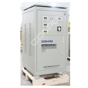 50KVA 3 Fase <span class=keywords><strong>Servo</strong></span> tipo AC Regulador de voltaje automático estabilizador <span class=keywords><strong>AVR</strong></span> Estabilizador de voltaje 380V/400VA, 220V/230VAC - Product Image 2
