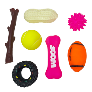 Jouet interactif pour chien en caoutchouc et peluche, personnalisé, écologique, pour l'entraînement IQ, avec corde et couineur, pour la vente en gros - Product Image 5
